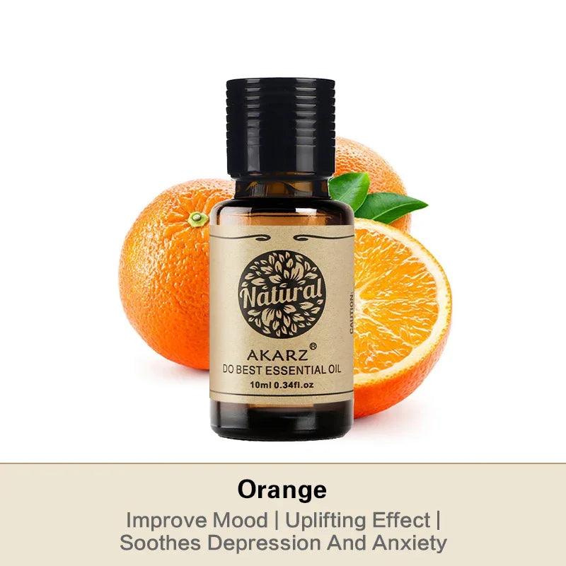 Orange Bliss Aromatherapy Essential Oil - Pure Citrus Relaxation & Cleansing Formula  ourlum.com   