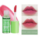 Color-Changing Aloe Vera Lipstick Lip Balm Lipgloss - Moisturizing and Waterproof Formula  ourlum.com   