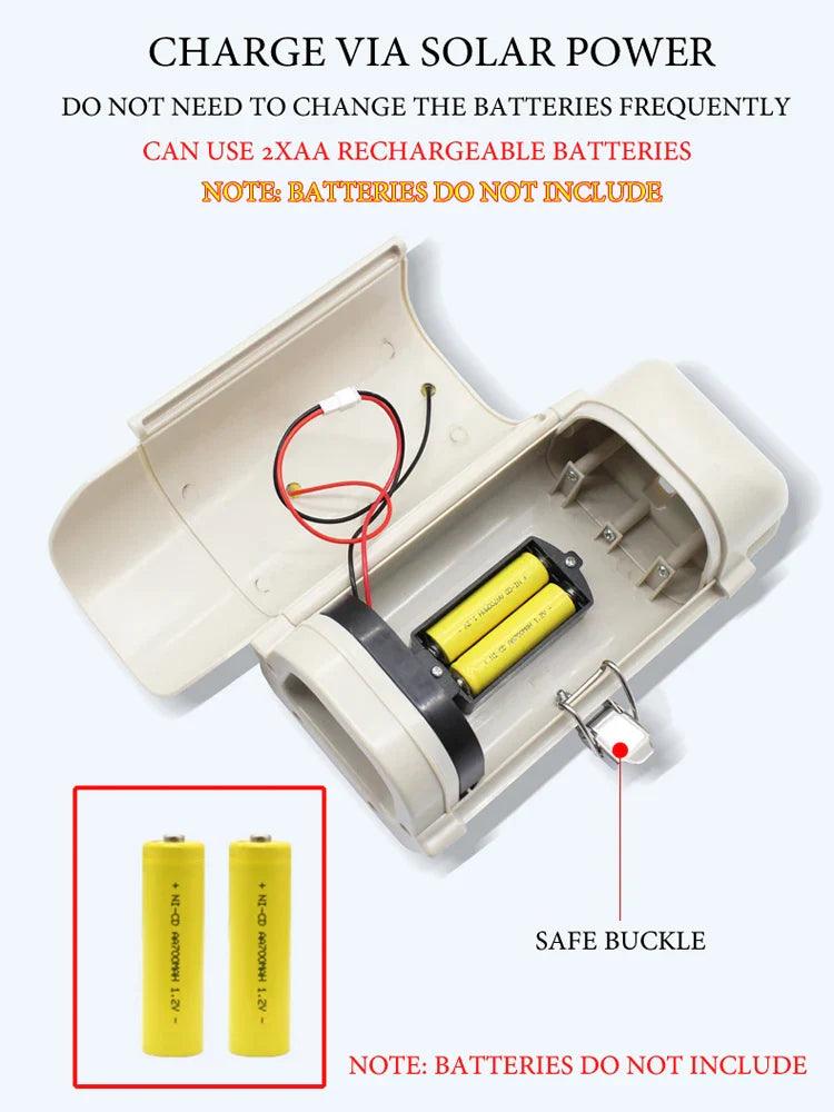 Solar Powered Fake Security Camera: Ultimate Property Protection  ourlum.com   