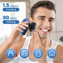 5 in 1 Electric Head Shaver for Bald Men Waterproof Grooming Kit