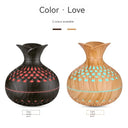 Wood Grain 300ml USB Aroma Diffuser Humidifier Desktop