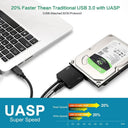 SATA to USB 3.0 Adapter Cable for 3.5/2.5 Inch SSD HDD