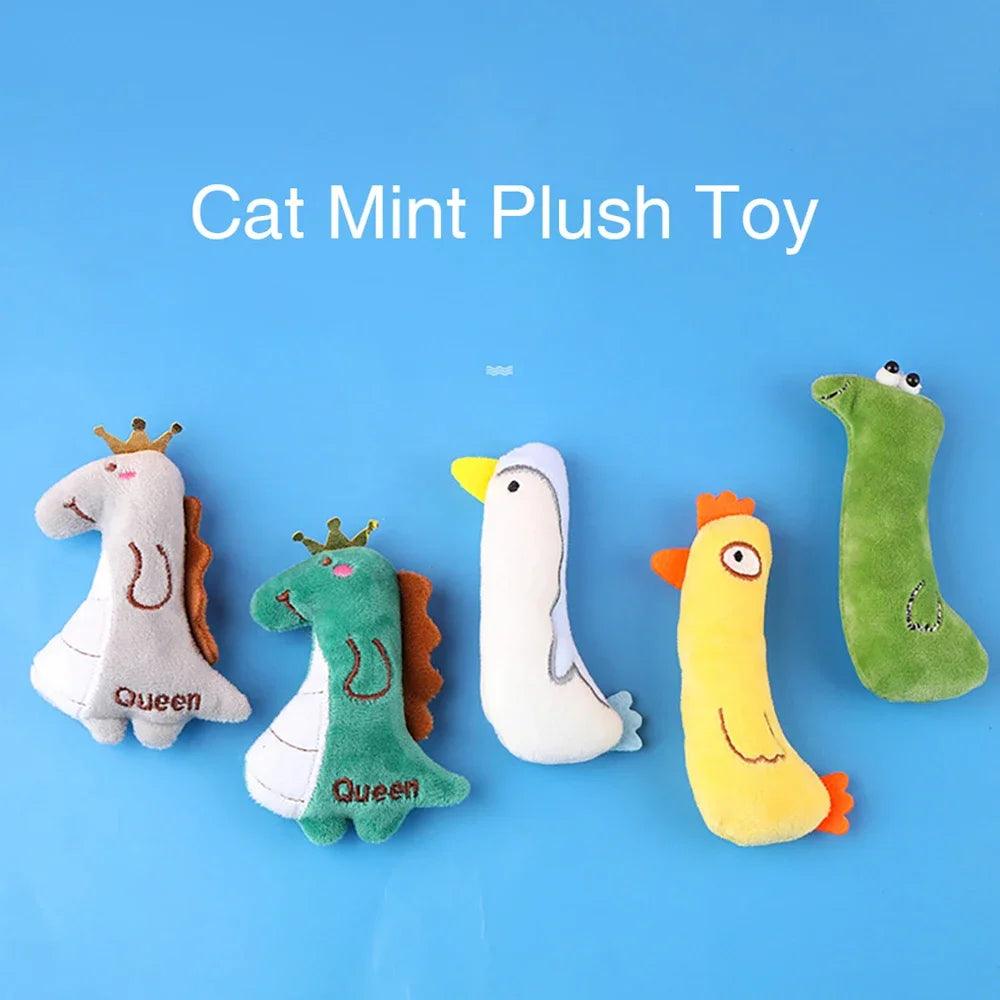 Catnip Plush Toy for Cats: Dental Health Chew Fun for Kitty Entertainment  ourlum.com   