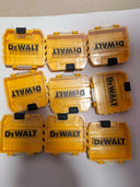 Stackable DEWALT Drill Parts Storage Box for Tool Organization