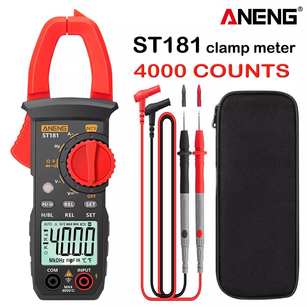 ANENG ST181 Digital Clamp Meter Multimeter Voltage Tester Amp Ohm Test  ourlum.com Default Title  