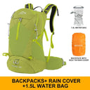 Mountaineering Backpack 35 Liters Men's and Women's Waterproof