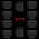 Card Cartridge Clear Display Storage Box Protectors for PS1