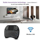 I8 Mini Wireless Keyboard 2.4G Air Mouse Touchpad For TV