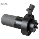 FIFINE K688W Dynamic USB XLR Microphone for Streaming