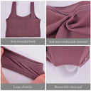 Seamless Shockproof Yoga Bra for Women Breathable Crop Top