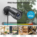 ZOSI Outdoor Surveillance Kit: Crystal Clear Day/Night Vision, Instant Alerts  ourlum.com   