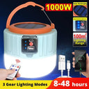 Solar LED Camping Lanterns: Bright Lighting Solution Outdoors