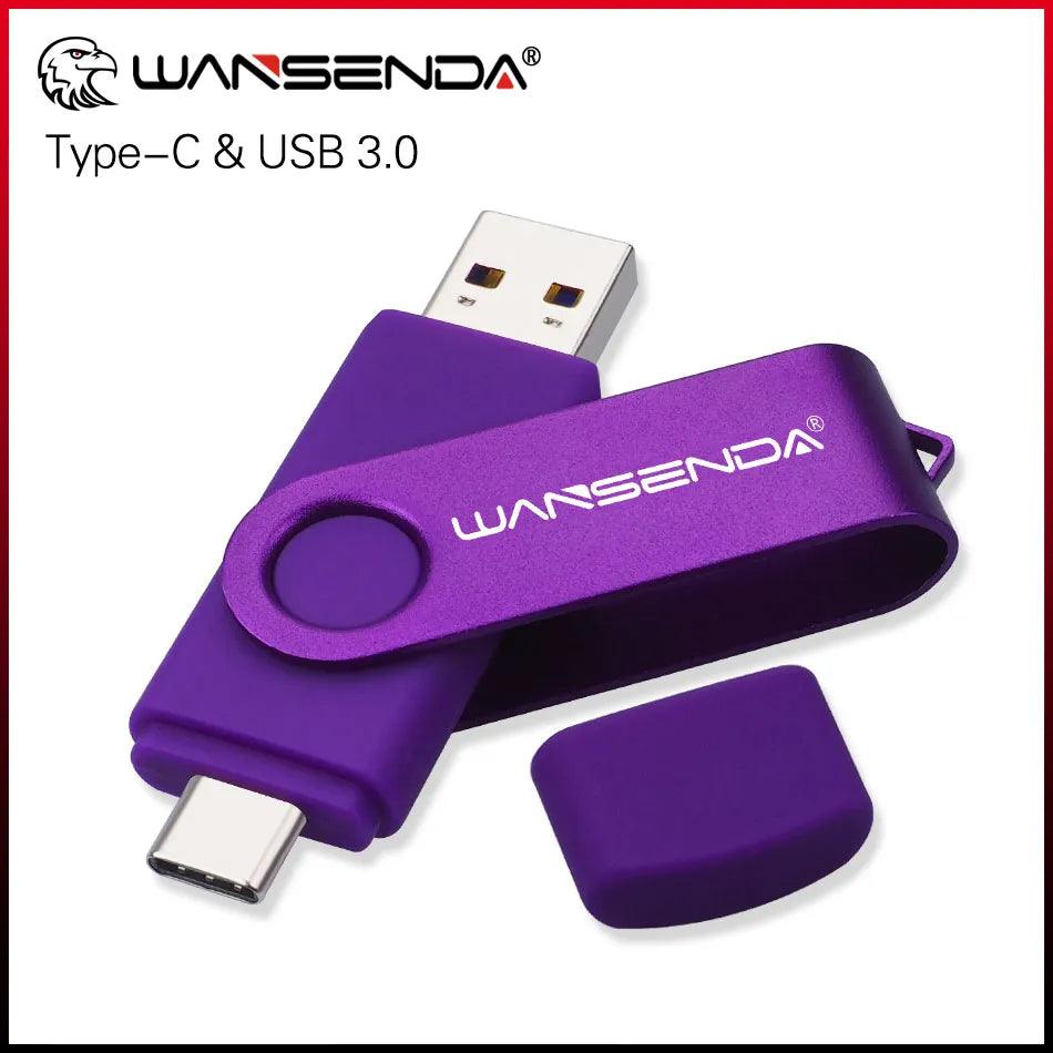 WANSENDA High-Speed USB Flash Drive: Seamless Data Transfer & Versatility  ourlum.com   