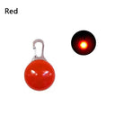 LED Pet Collar Pendant: Rechargeable Luminous Flash Light Leash Necklace  ourlum.com Red USB Charging 