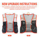 Ultra-Lightweight Hydration Vest Backpack for Running Biking and Hiking 2.5L Capacity by INOXTO