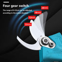 18V Cordless Electric Pruning Shears with 4 Cutting Gears