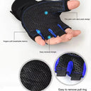 Fitness Half Finger Gloves Men And Women Wrist Guard Training