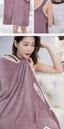 Womens Bath Towels Girls Wearable 140*85Cm Fast Drying