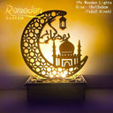 Ramadan Decoration Festival Wooden Moon Star Lights Deco Bedroom Decoration Ramadan 2023 Ramadan Party Lighting Decorative Lamps  ourlum.com wood-13  