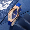 6PCS Women's Luxury Quartz Watch Set: Glamorous Rhinestone Design  ourlum.com   