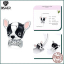 Cute Dog Charm Bead Pendant for Women DIY Bracelet Jewelry