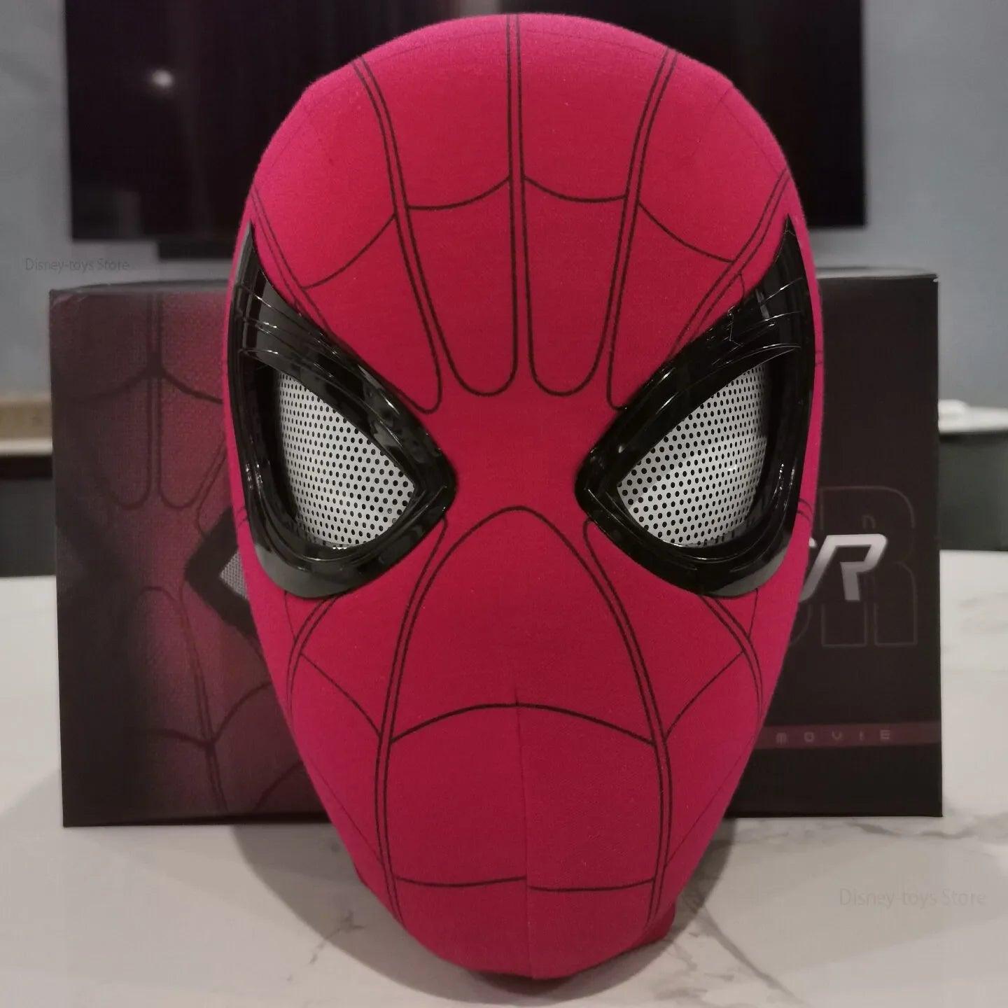 Spider-man Mask: Luxury Helmet with Remote Eyes & Movable Design  ourlum.com   