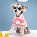 Dog Polo Shirt: Stylish Summer Clothing for Small Large Dogs & Cats  ourlum.com   