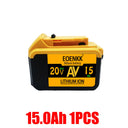 High-Capacity 20V 15Ah Lithium Battery for DeWalt Tools