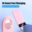 50000mAh Power Bank Large Capacity Portable Digital Display PowerBank Fast Charging Pack Dual USB For Heating Vest Jacket Phone