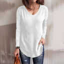 2023 Fall Thin Long Sleeve Pullover T-shirt for Women