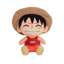 One Piece Anime Doll Figures: Zoro Luffy Chopper Ace Law Cute Plush Toy  ourlum.com 25CM Luffy 1 25CM 