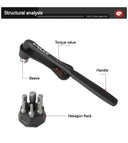 ENLEE Bicycle Torque Wrench with Bit Set For Bike Repair