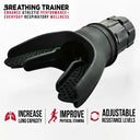 Portable Breathing Trainer for Lungs Adjustable Resistance Device