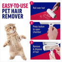 Pet Hair Remover Roller: Efficient Pet Fur Removal Solution  ourlum.com   