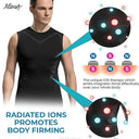 Men's Ice-Silk Compression Shaping Tank Top Ionic Slimming Vest