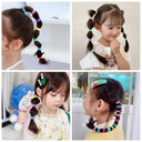 Kids Colorful Scrunchie Hair Bands for Girls Fashion Accessories