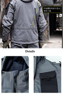 Winter Outdoor Waterproof Suits Men Tactical Jacket Pants Sets