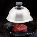 Universal Stainless Steel Burger Cover Dome for Cooking