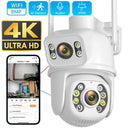 Outdoor Surveillance Camera: Enhanced AI Detection & Dual Lens Technology  ourlum.com 8MP Camera European regulations 