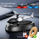 Solar Fragrance Car Air Freshener Helicopter Aroma Diffuser