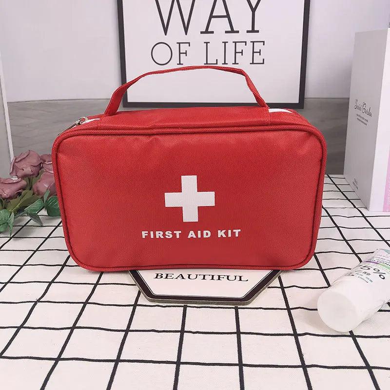 First Aid Kit: Outdoor Emergency Medical Bag - Versatile Storage Solution  ourlum.com   