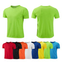 Breathable Summer Fitness T-Shirt for Men Quick Dry Jersey