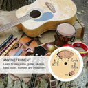 Wooden Music Melody Wheel - Educational Tool for Musicians