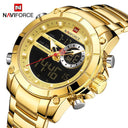 NAVIFORCE Stylish Quartz Men's Sports Watch Luxury Military Timepiece