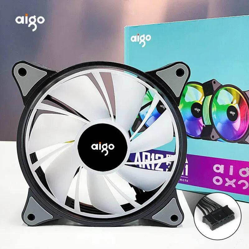 Aigo AR12 RGB Fan: Ultimate Gaming Cooling Solution  ourlum.com   