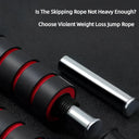 Adjustable Steel Wire Jump Rope for Fitness - Tangle-Free Skipping Rope for Home Workout and Cardio Training