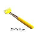 Back Scratcher Telescopic Scratching Back Scratcher Massager Kit  Scraper Extendable Telescoping Itch Health Products Hackle  ourlum.com 03-Yellow  