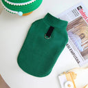 Winter Warm Fleece Pet Vest for Small-Medium Dogs Cats Cozy Stylish Comfort  ourlum.com 323 Green S 