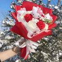 Hello Kitty Plush & Rose Soap Bouquet Adorable Gift