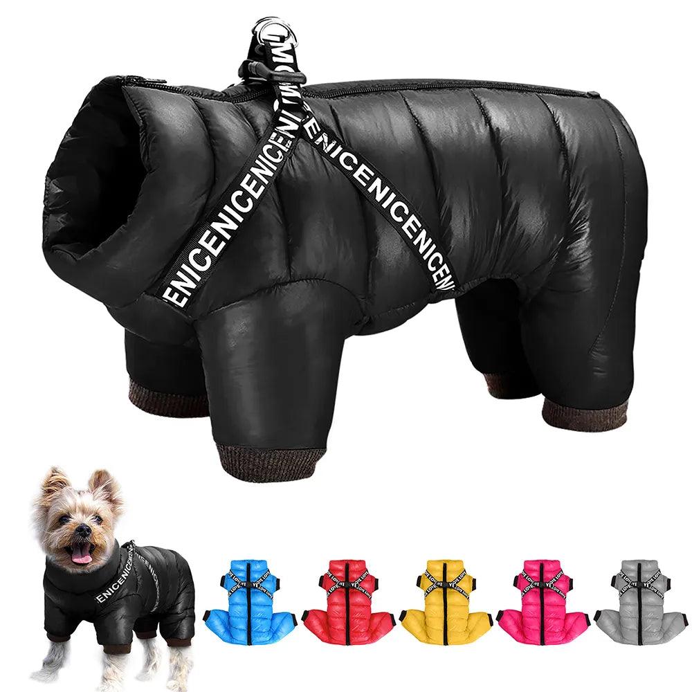 Winter Dog Jacket Coat: Super Warm Waterproof Pet Clothing for French Bulldog  ourlum.com   